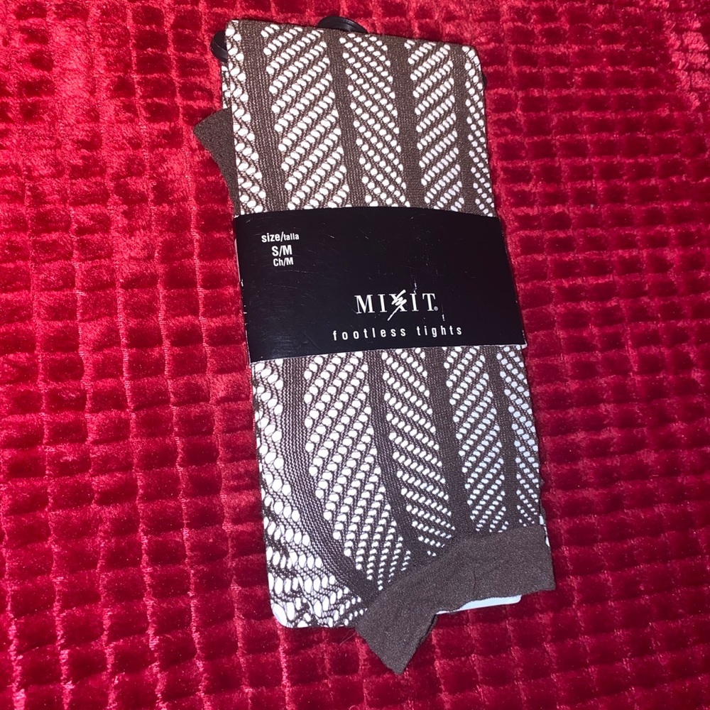 Footless fishnet tights